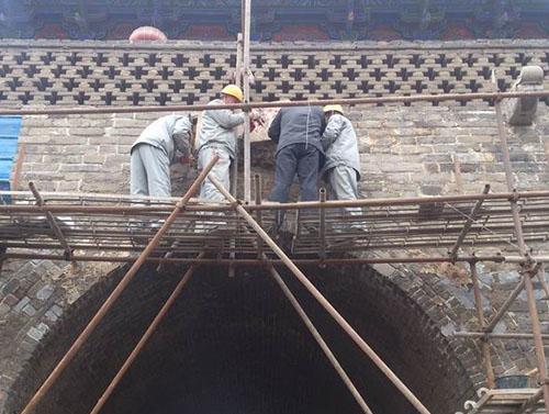 洛阳老城鼓楼抢修工程